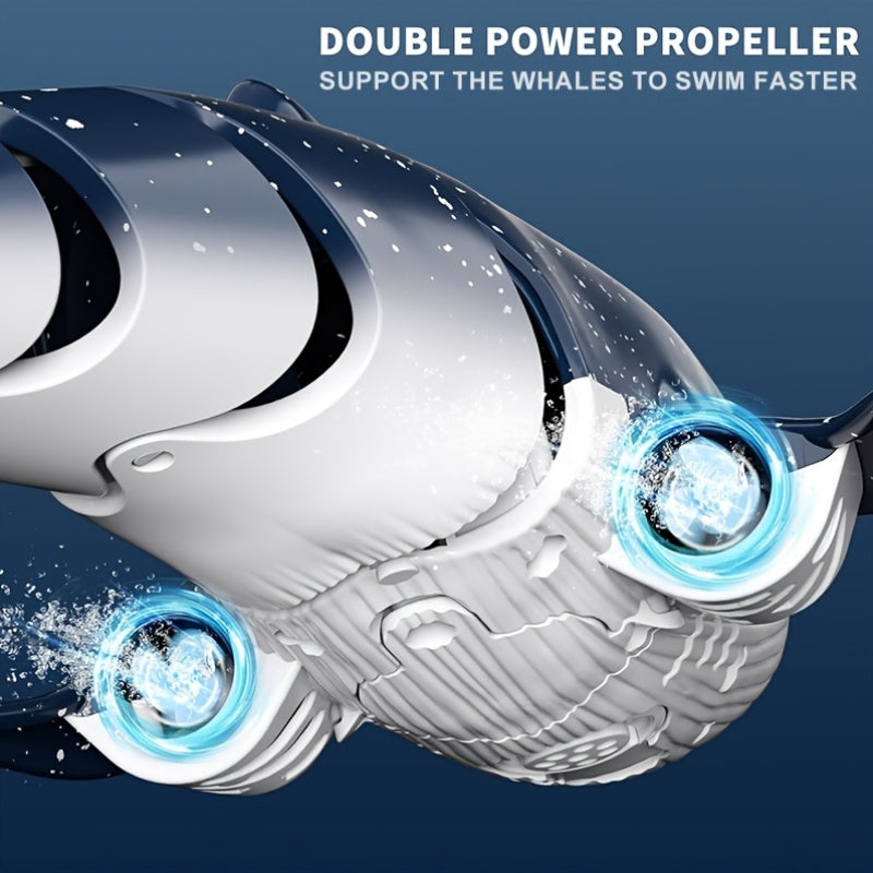 Ocean Explorer 1:18 Radiostyret Haj med 360° Rotation