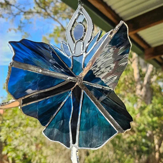Elegant Glasmosaikspinner - GraceSpin Design