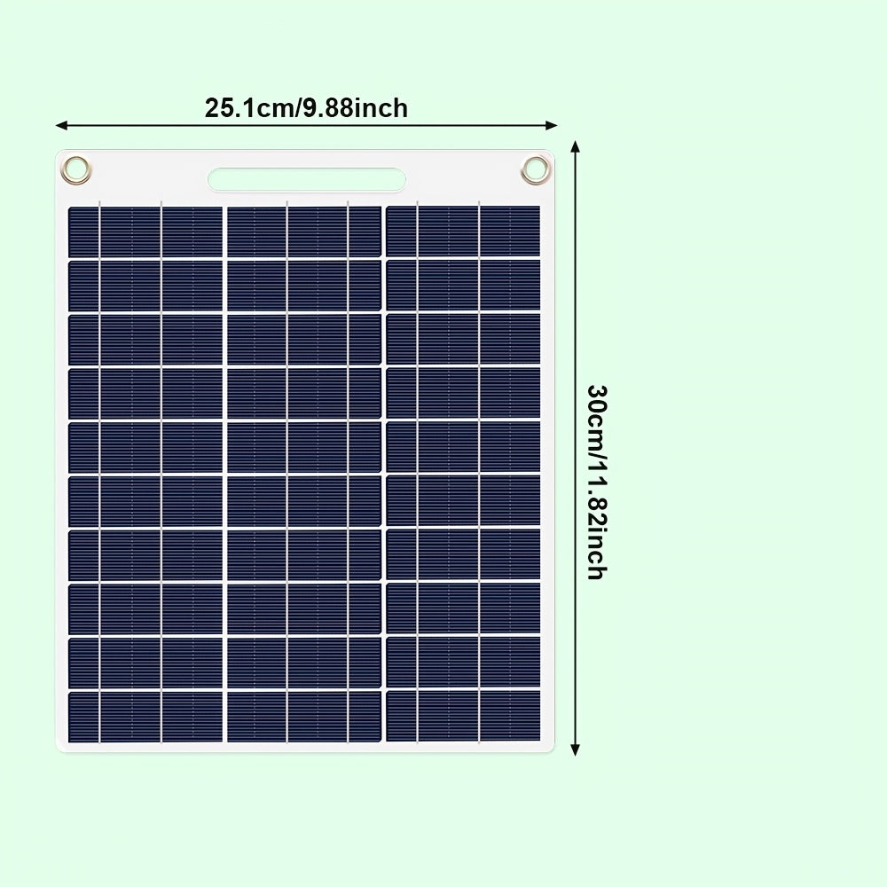 Bærbar Solpanel med USB – Strøm Overalt og Når Som Helst