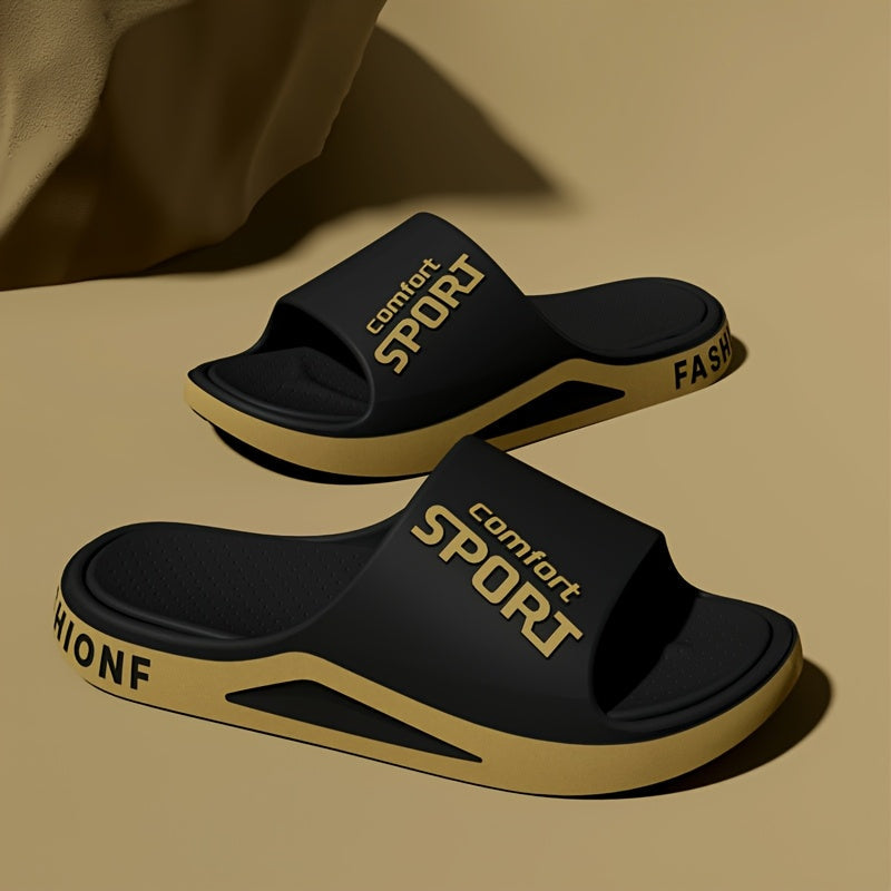 Letvægts unisex sportssandaler med komfortabelt slip-on design