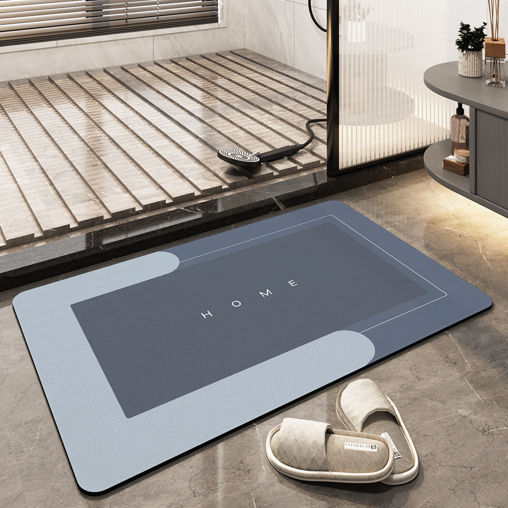 Hurtigttørrende Bademåtte 50x80 cm – Komfort & Absorption