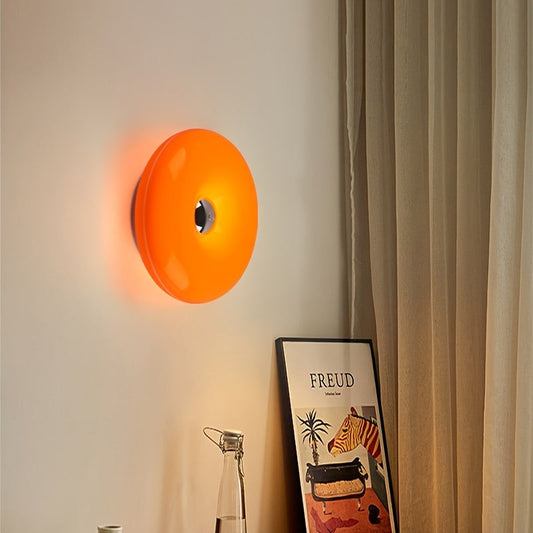 Uppladdningsbar LED Vägglampa – Snygg Design & Beröringskontroll