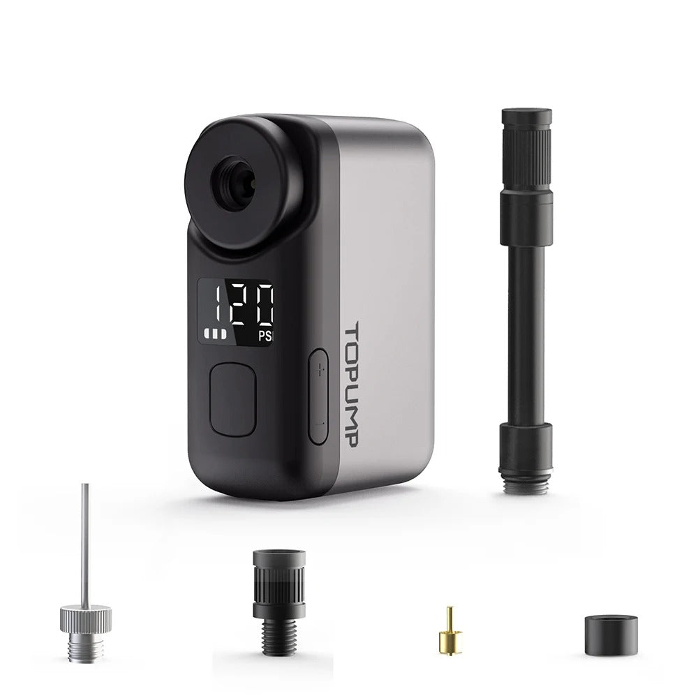 Effektiv Mini Cykelpumpe med Hurtigopladning og Auto-Stop