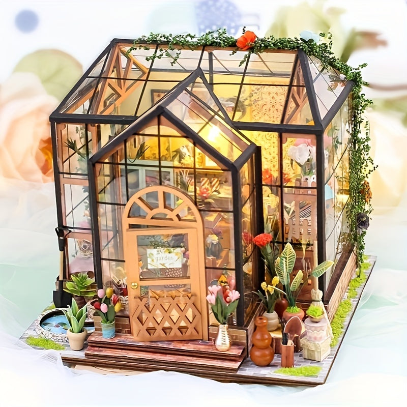 Miniature Planthus Boghylde – 3D Model DIY med LED Belysning