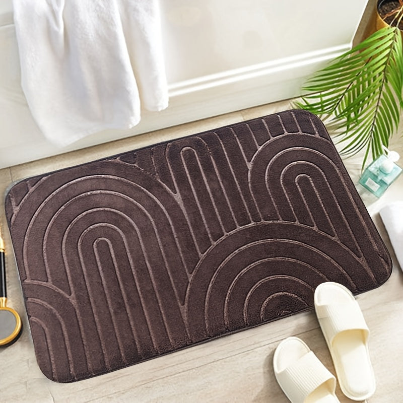 Säker och Stilsäker Badrumsmatta med Antiglid