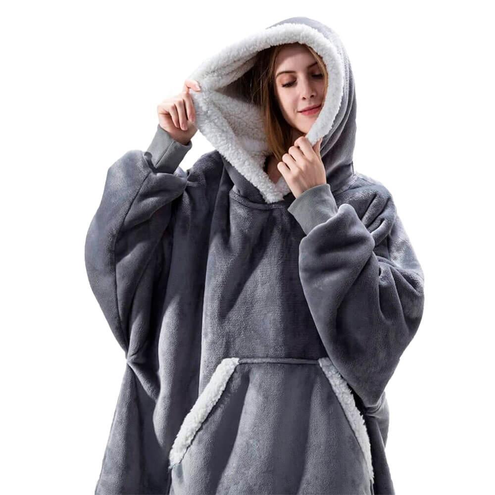 Komfortabel og Luksuriøs Hoodie til Vinterbrug