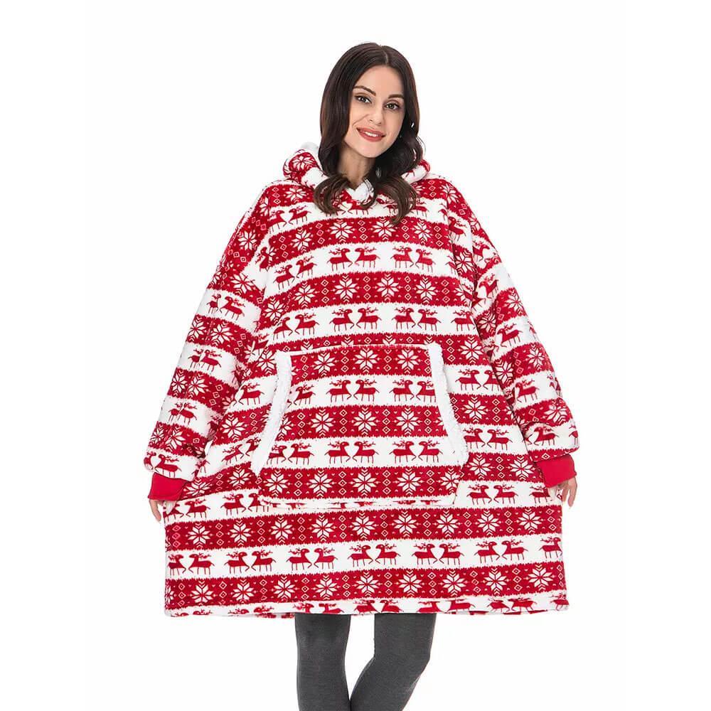 Komfortabel og Luksuriøs Hoodie til Vinterbrug