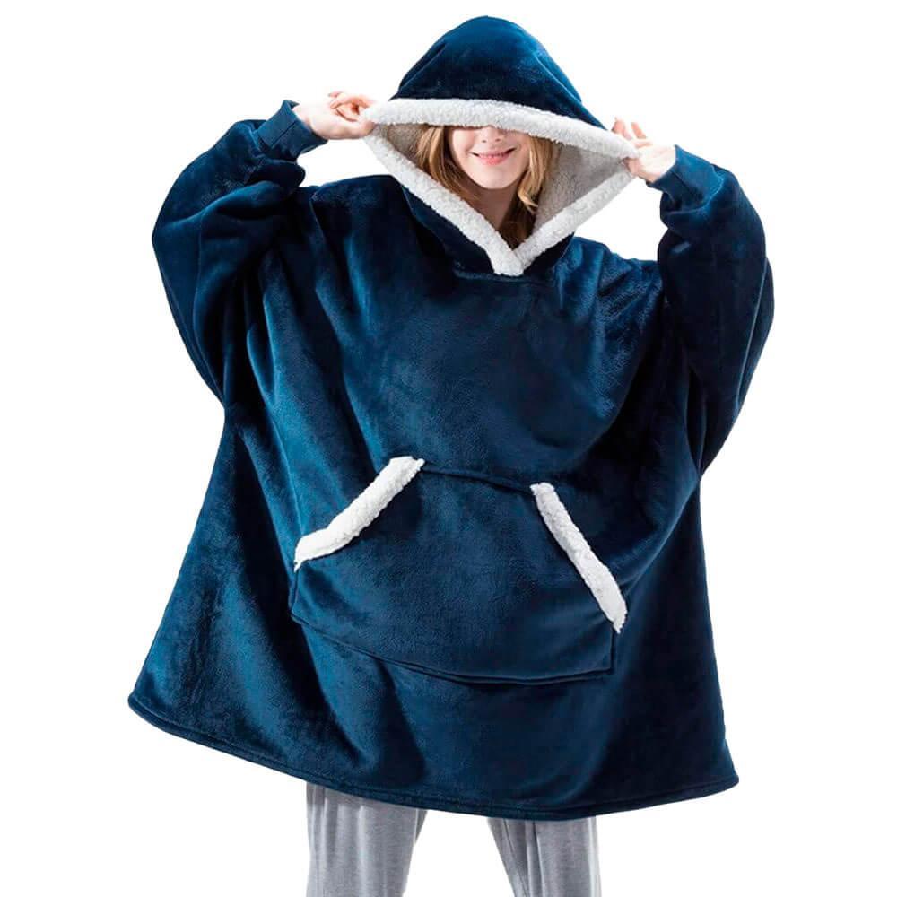 Komfortabel og Luksuriøs Hoodie til Vinterbrug