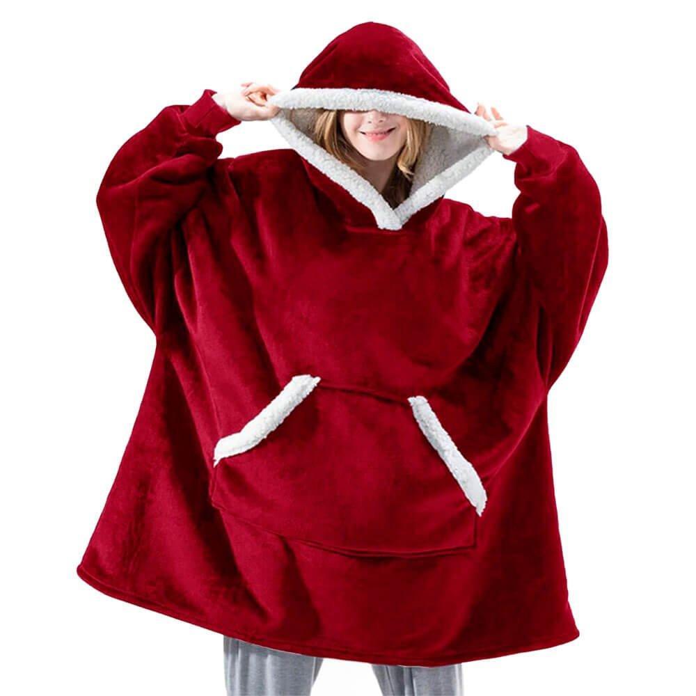 Komfortabel og Luksuriøs Hoodie til Vinterbrug
