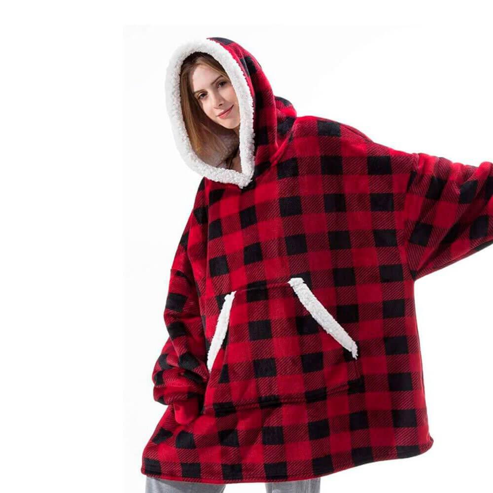 Komfortabel og Luksuriøs Hoodie til Vinterbrug