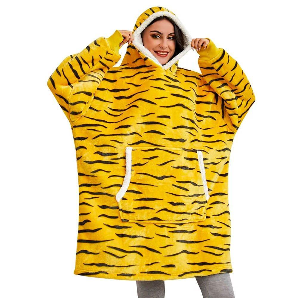 Komfortabel og Luksuriøs Hoodie til Vinterbrug