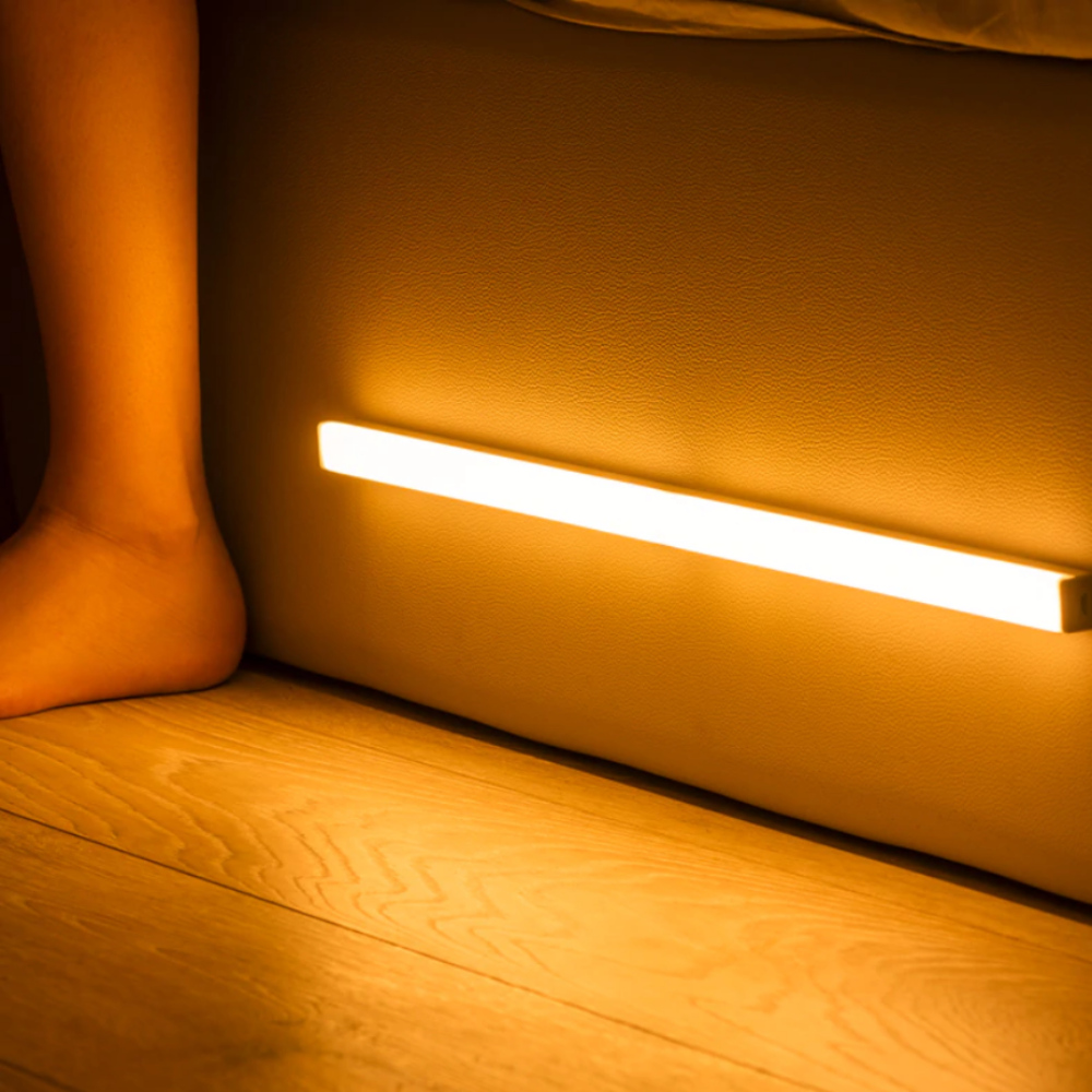LED-sensor natlys – Energibesparende og trådløs komfort