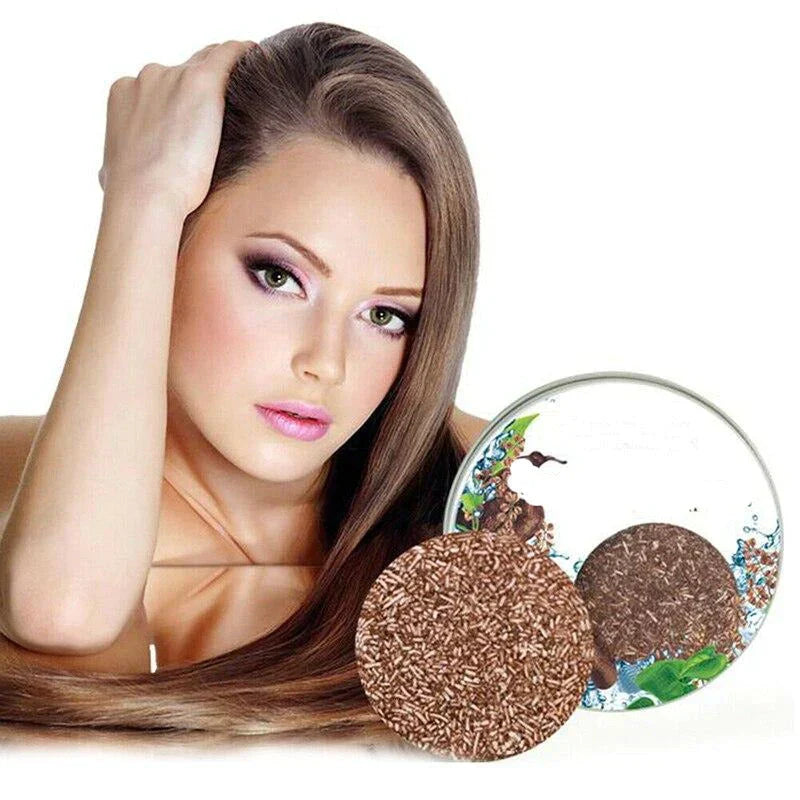 Naturlig Shampoo til Mørkere og Fyldigere Hår