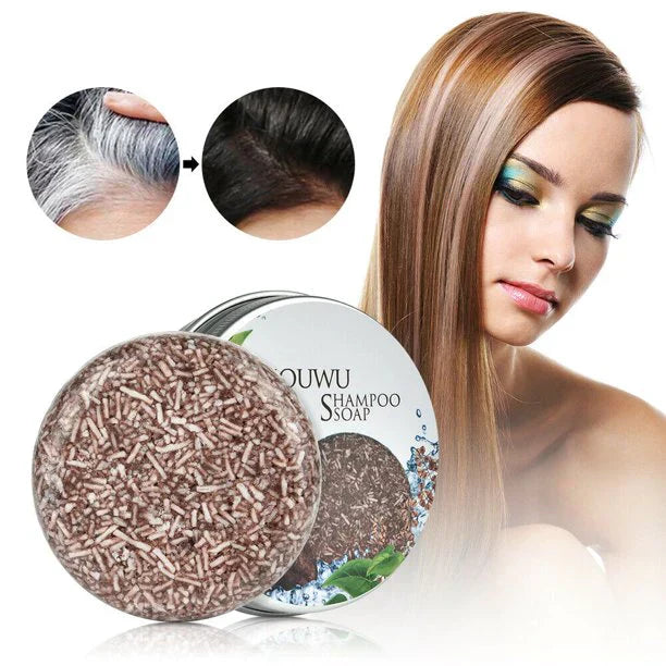 Naturlig Shampoo til Mørkere og Fyldigere Hår