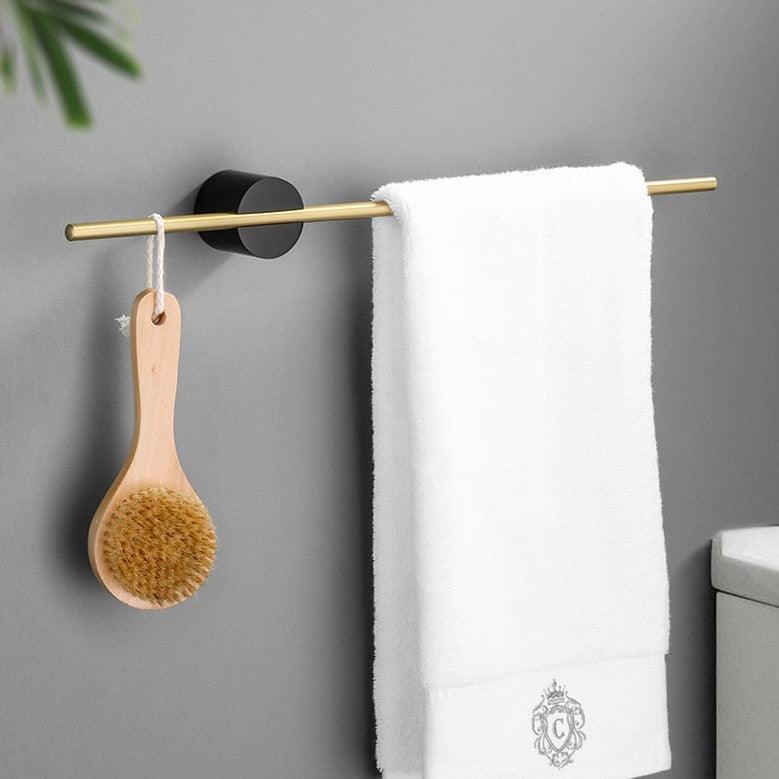 Justerbar Håndklædeholder i Aluminium - Elegant og Praktisk