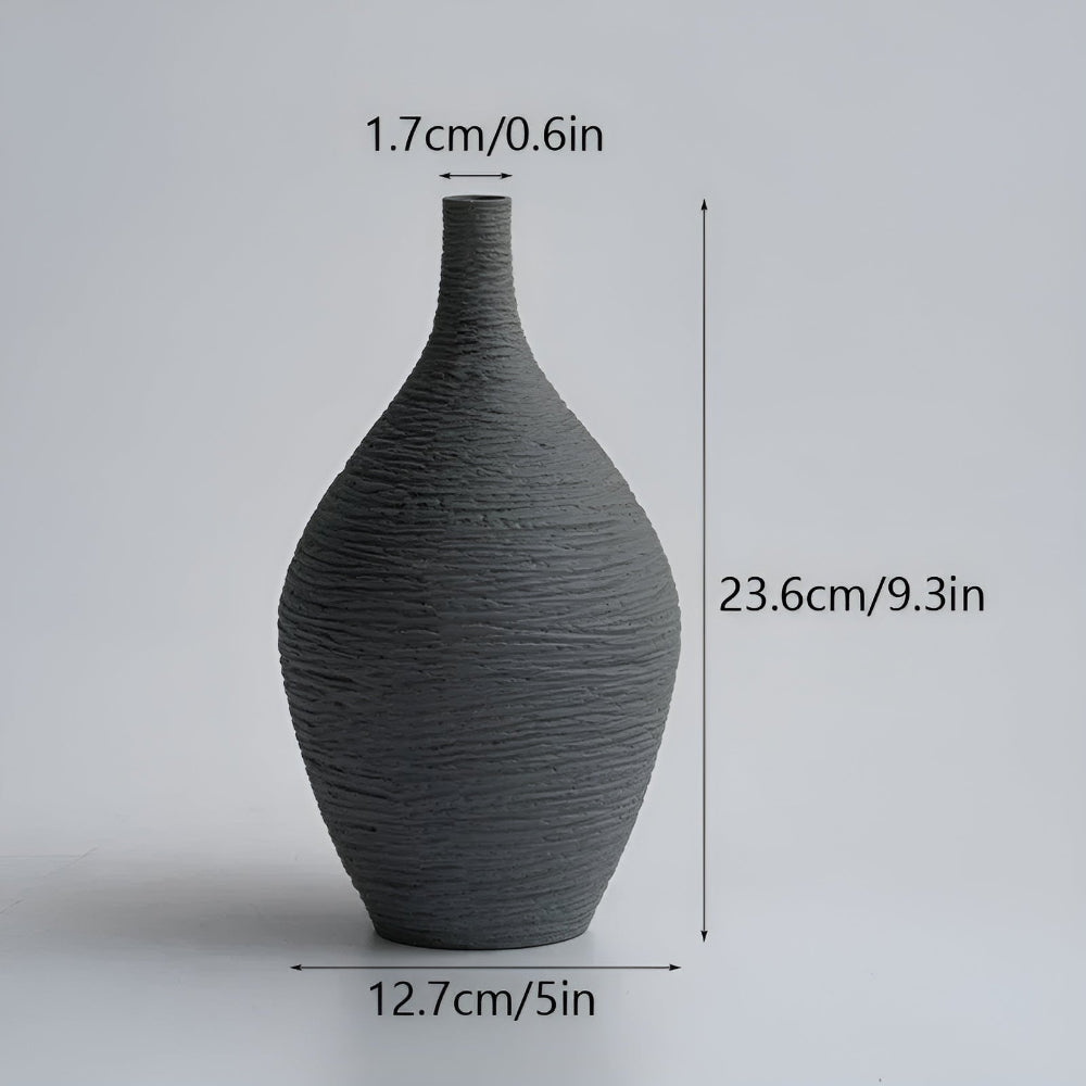 Keramikvase med nordisk elegance