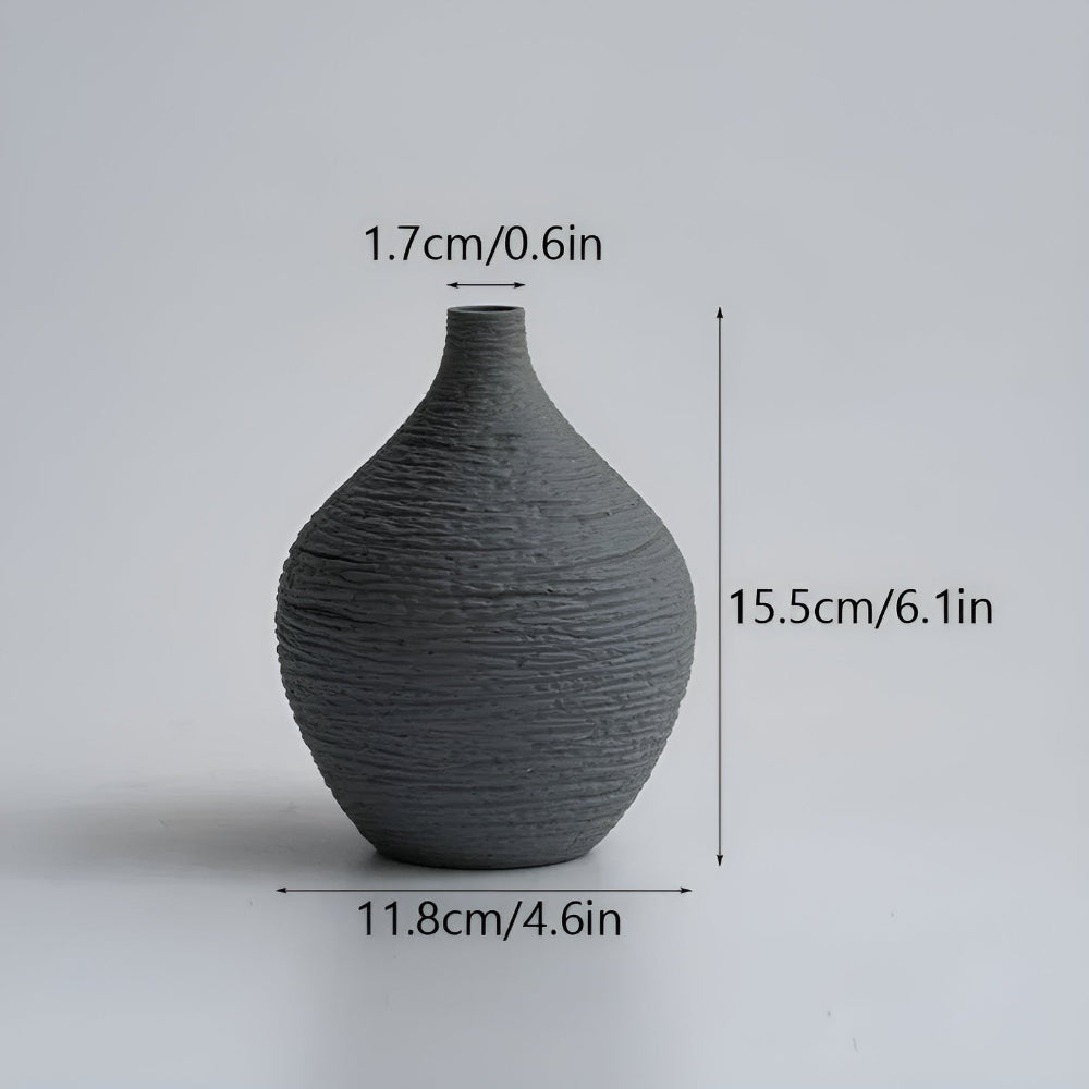 Keramikvase med nordisk elegance