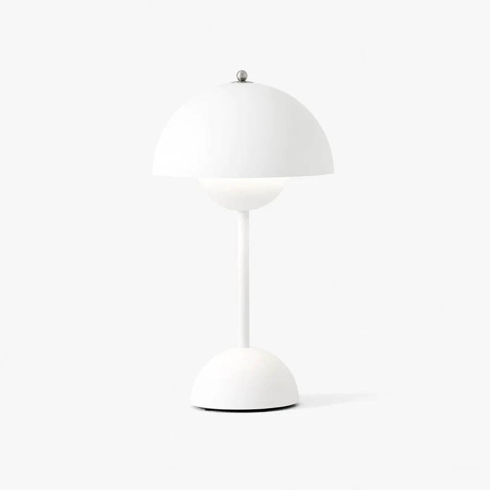 Elegant LED Bordlampe med Blomsterpotte Design