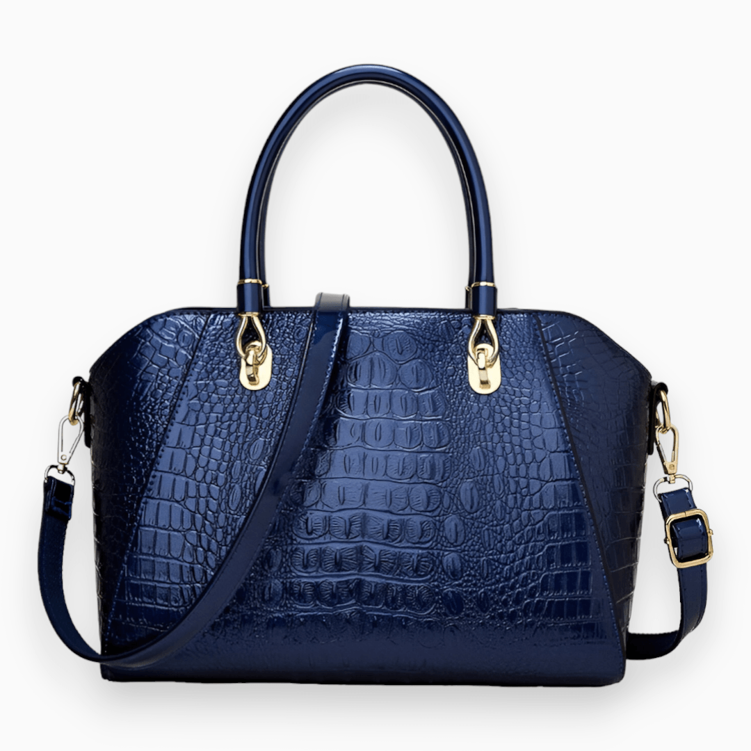 Elegant toteväska för kvinnor – Azure Blue