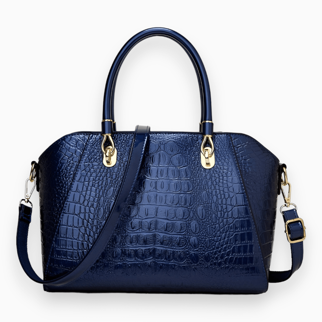 Elegant toteväska för kvinnor – Azure Blue