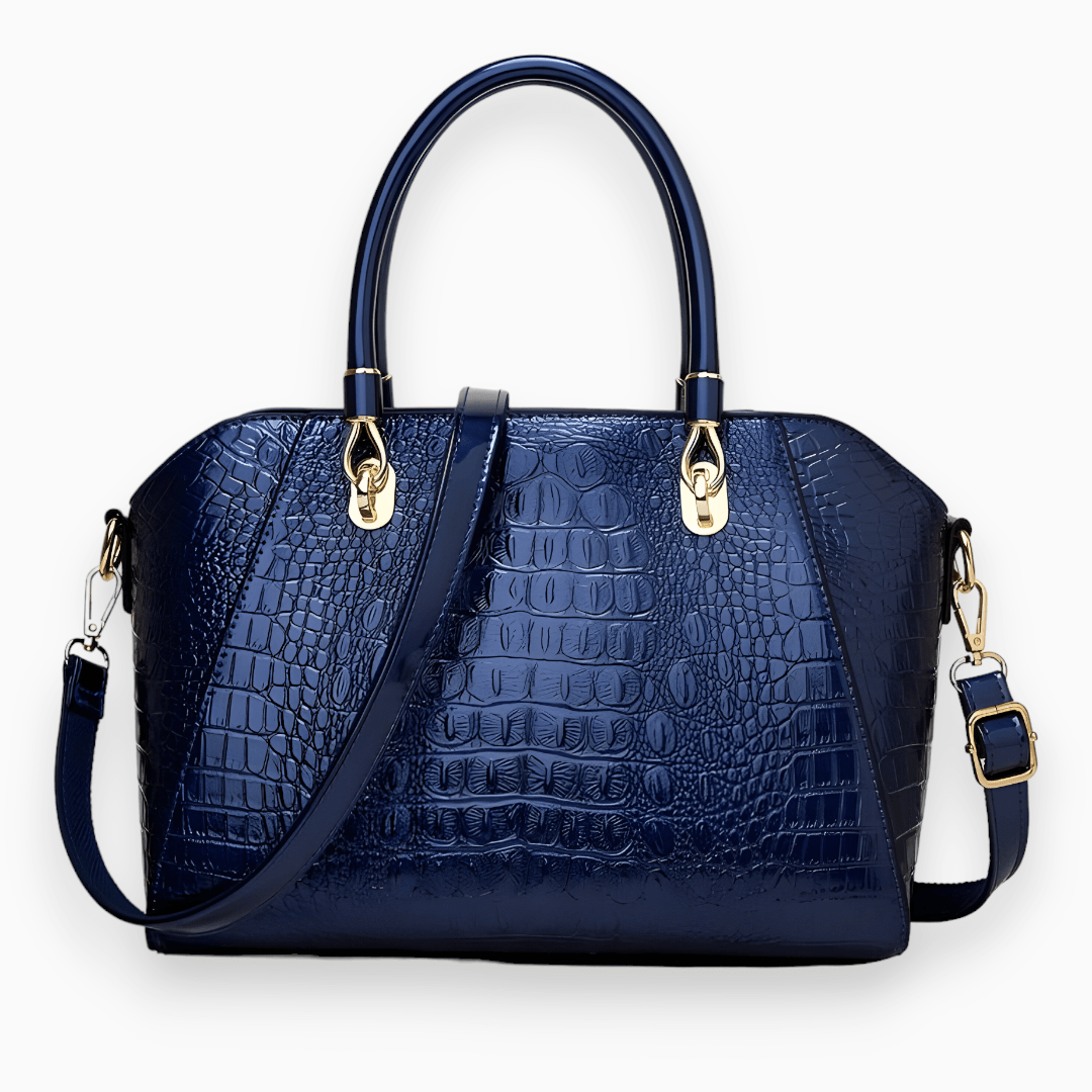 Elegant toteväska för kvinnor – Azure Blue