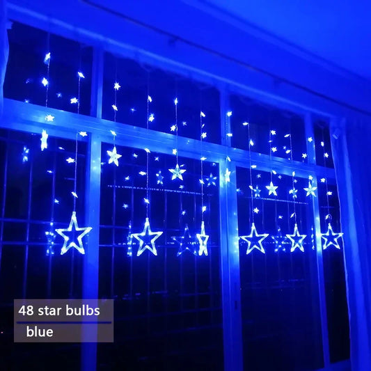 LED Lyskæde med stjerner – Stjerneglimt