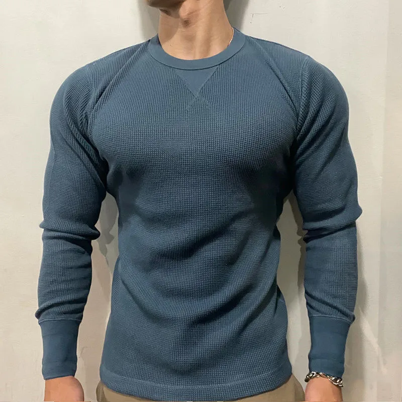 Stram Efterårs Sweater til Mænd – Edition med Efterårsblade