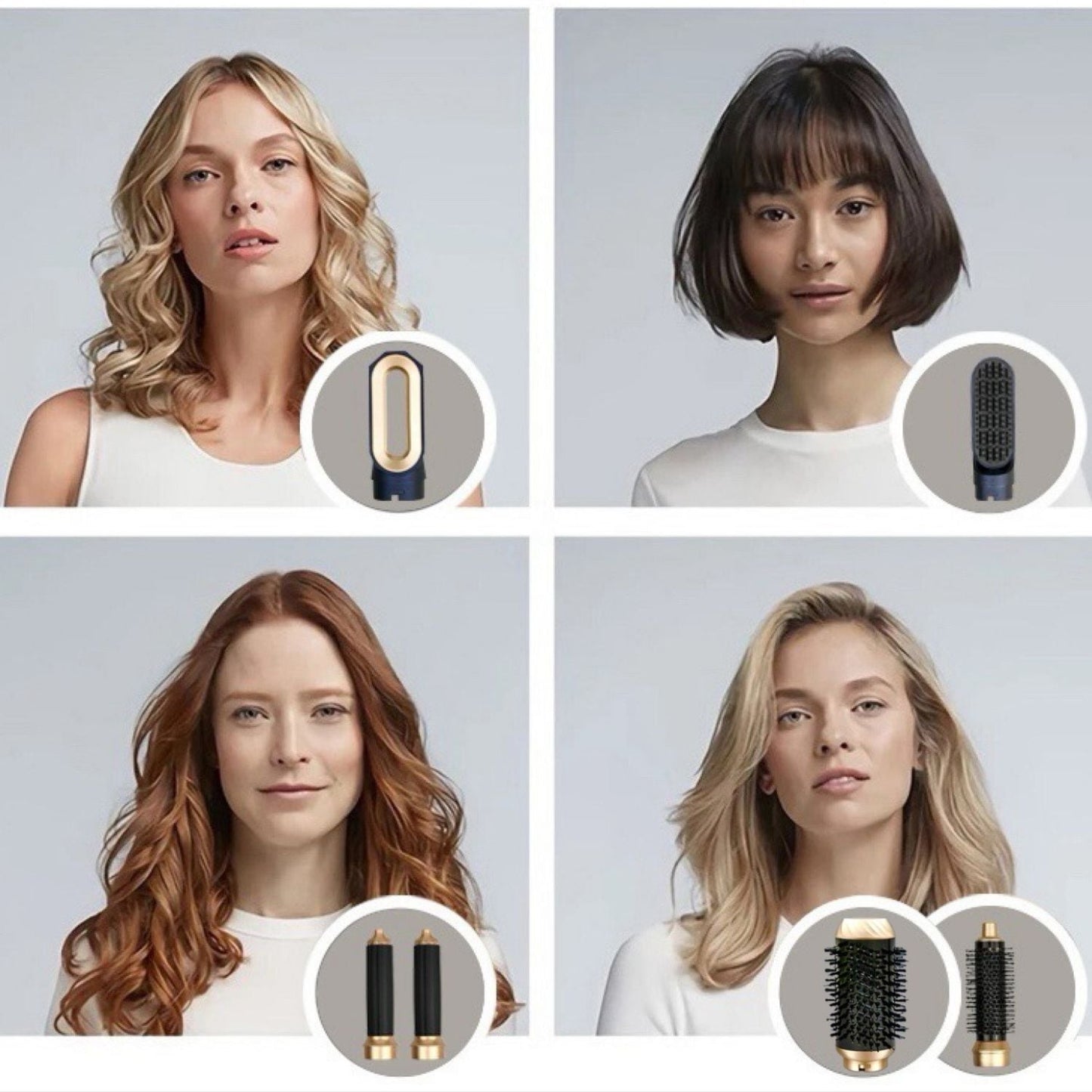 7-i-1 Hårstyler: Skånsom Styling for Sundt og Glansfuldt Hår