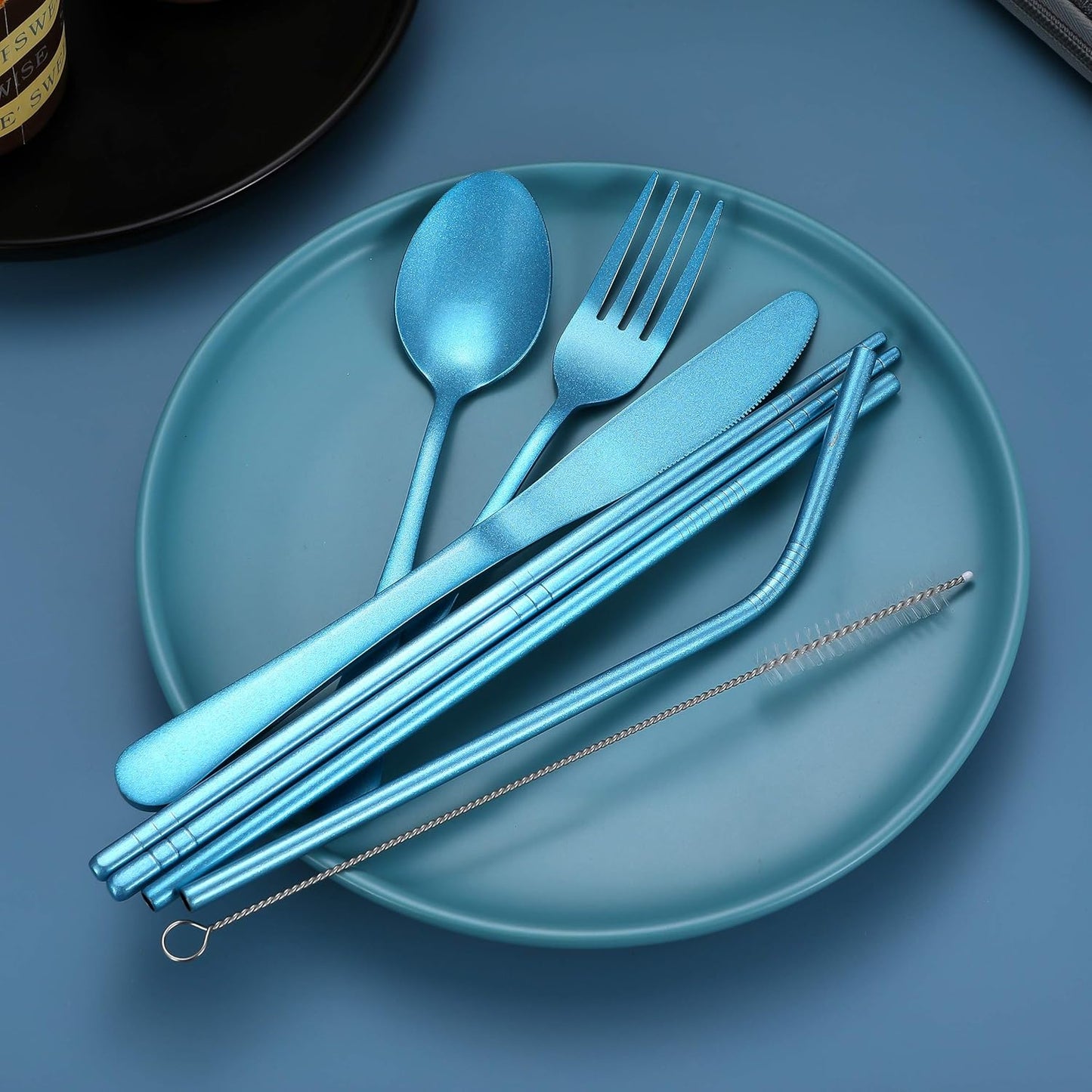 Bærbare Bestik i Rustfrit Stål - Din Perfekte Rejsemakker!
