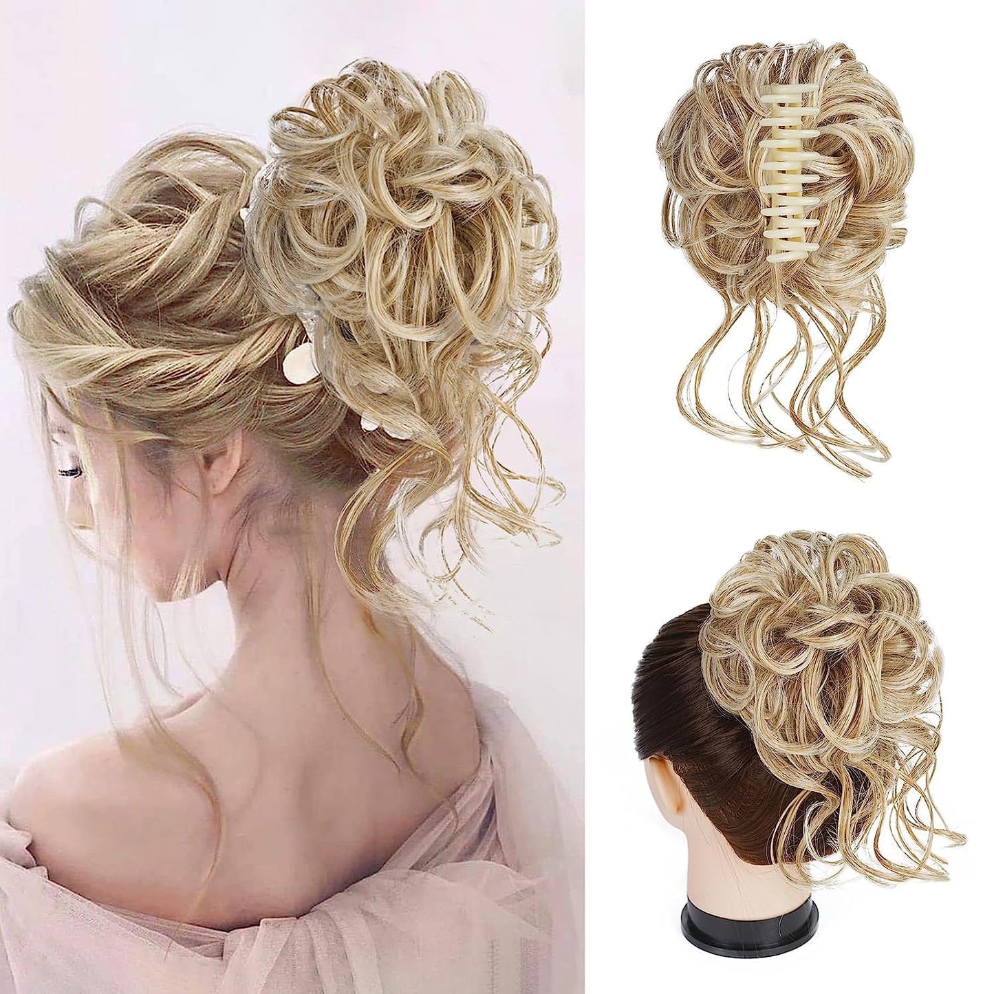 Hårklämma med förlängning för snoddknut – CurlClip