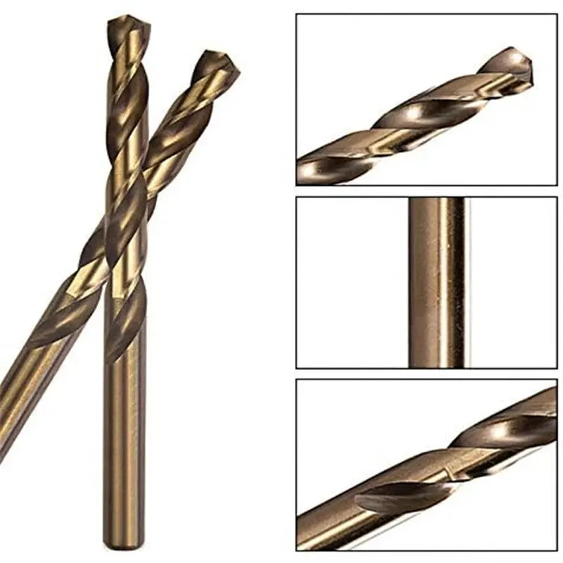Precisionsborrsats med Kobolt 5% - 3/4/5/6 mm