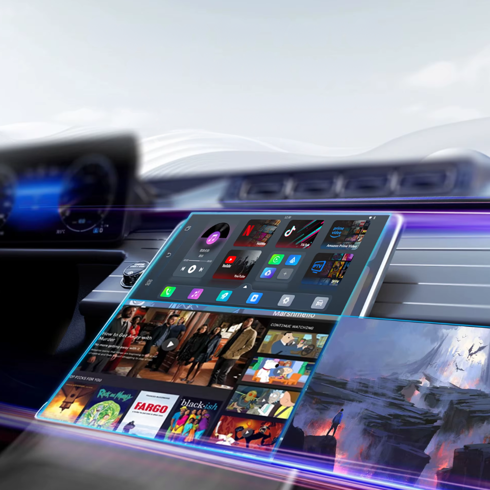 Smart multimediaenhet för bil med trådlös streaming