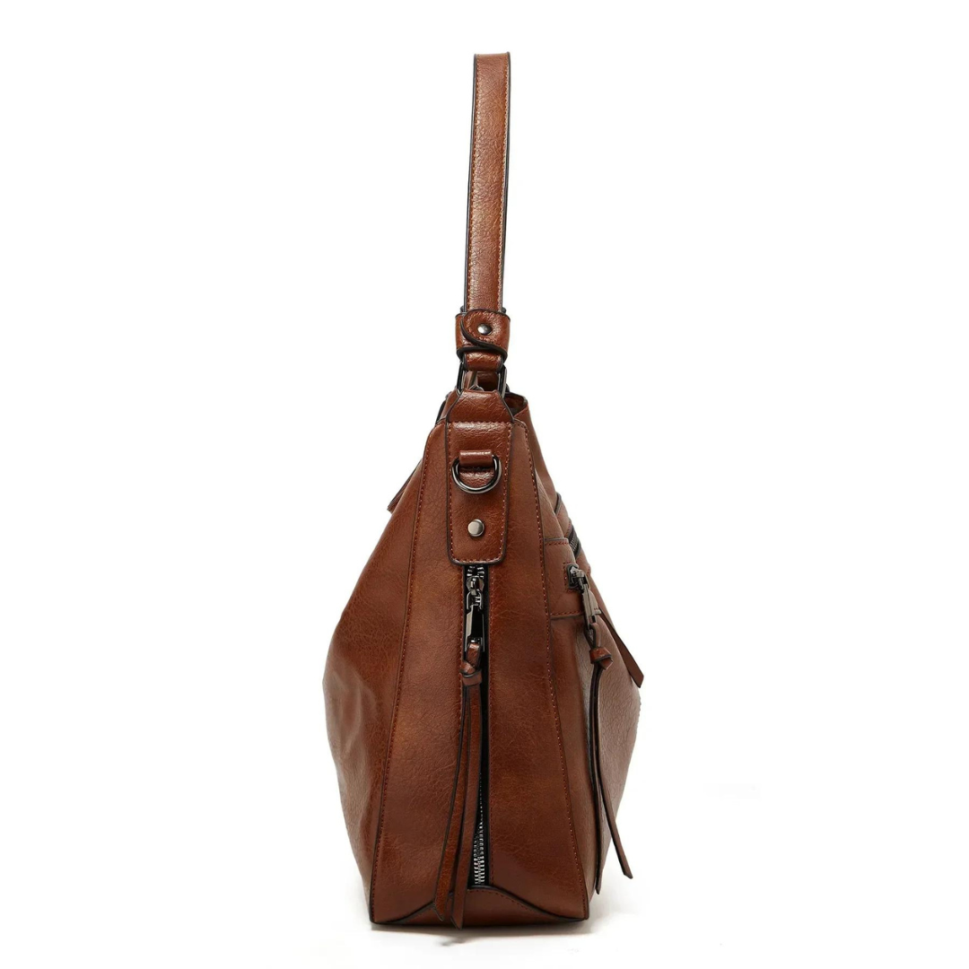 Elegant og rummelig skuldertaske - Novara