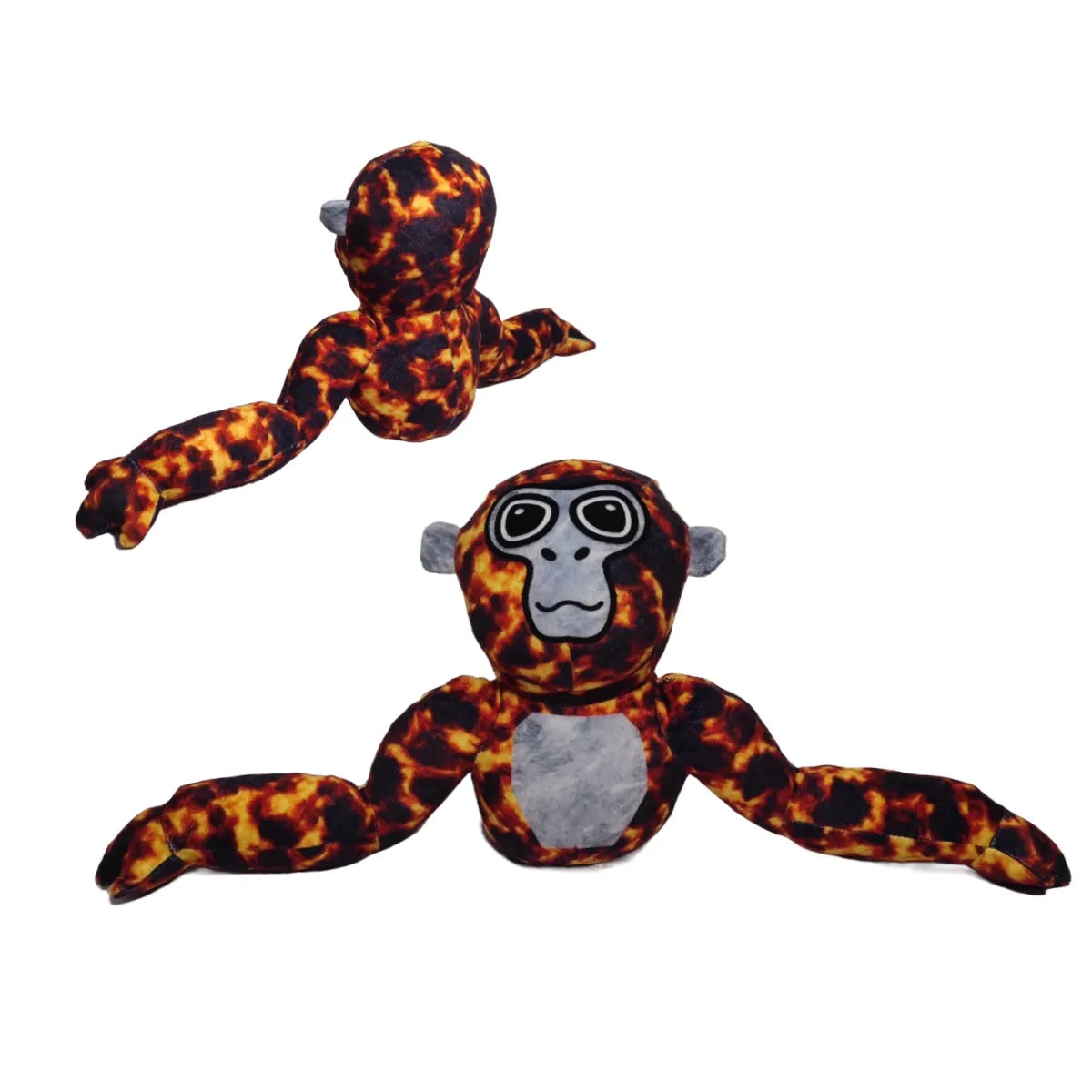 Farverig Gorilla Krammedyr – Sjovt Krammedyr