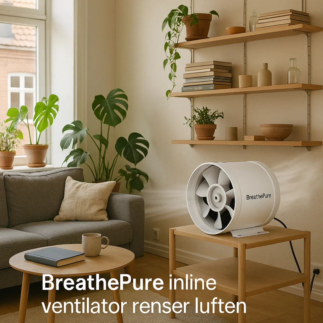 Luftrening med Stil – Effektiv och Tystgående Frånluftsfläkt