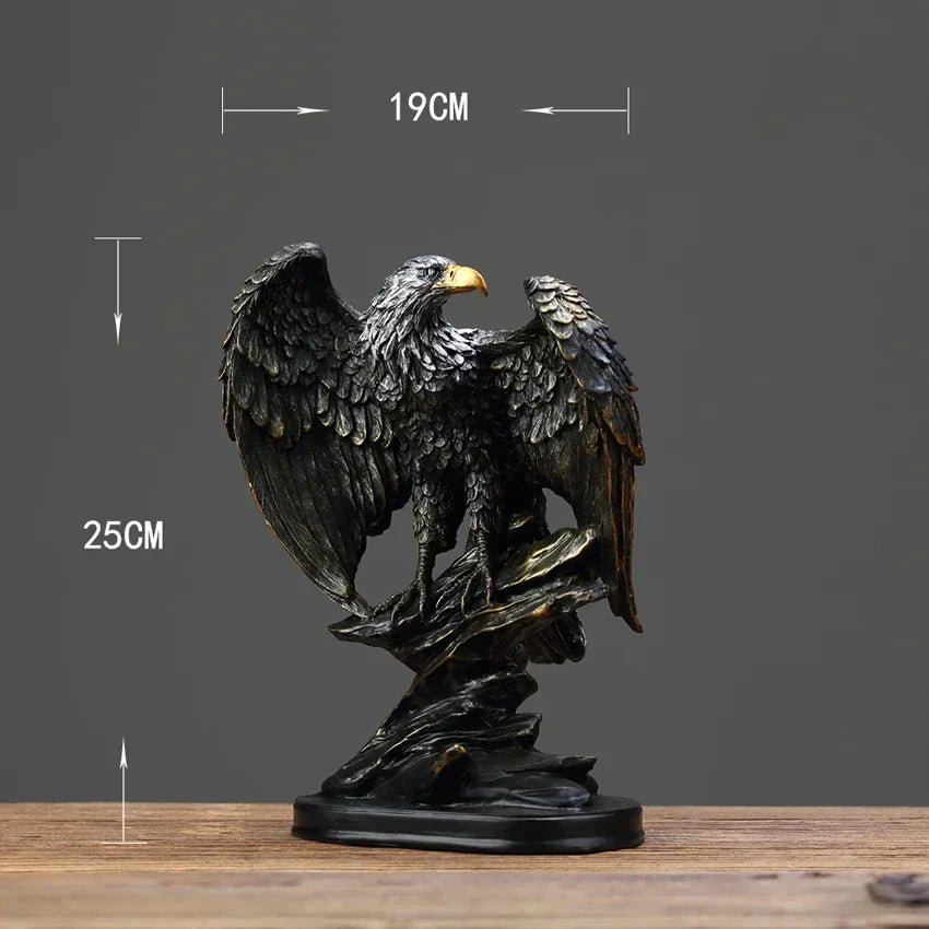Bronzeskulptur af en Ørn – Styrke og Skønhed til Dit Rum