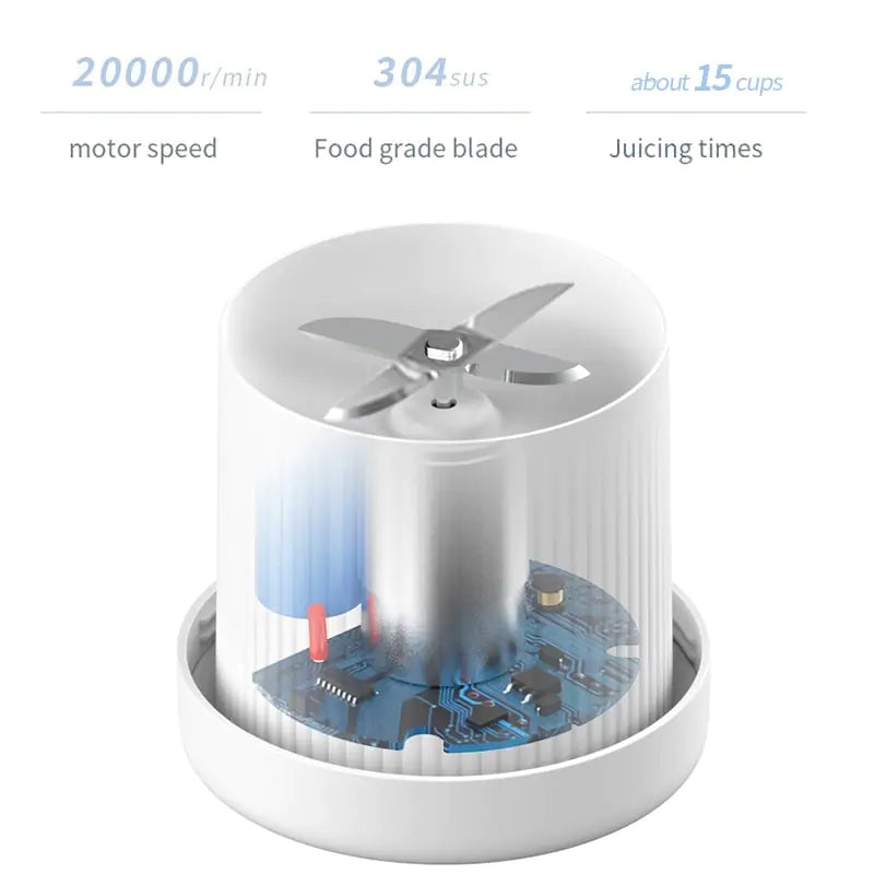 Bärbar mixer