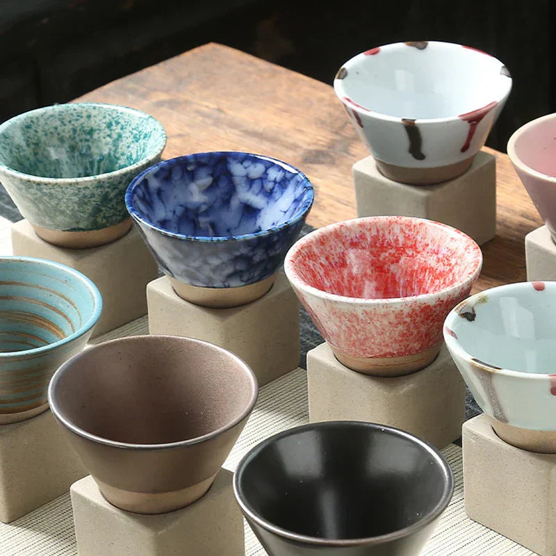 Håndlavet Japansk Kaffe- og Te-Kop - ZenHarmony