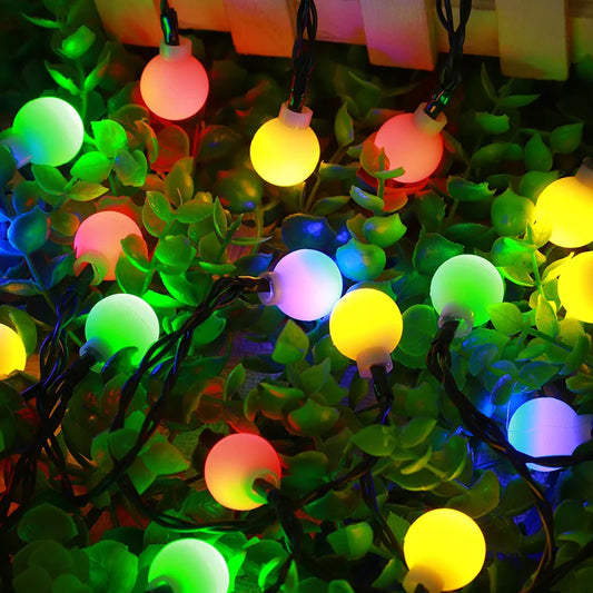 Soldriven partylampa