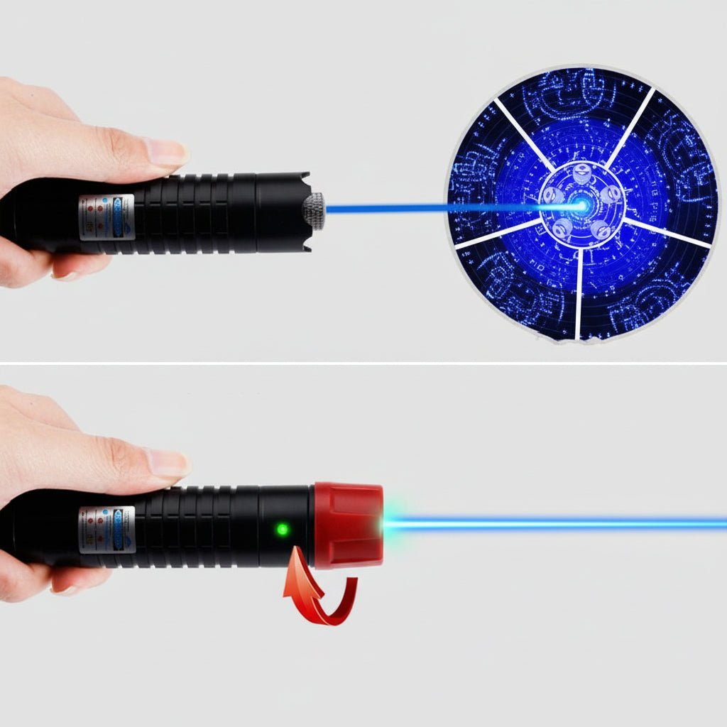 Kraftfuld Taktisk Laserlygte til Udendørs Eventyr