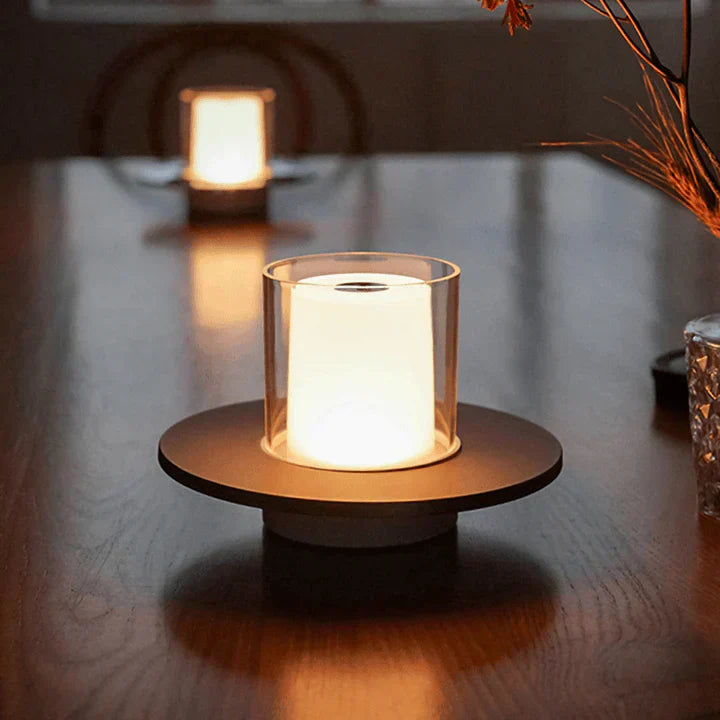 GlowLuxe LED Bordlampe – Elegant Lampe til Stemningsbelysning