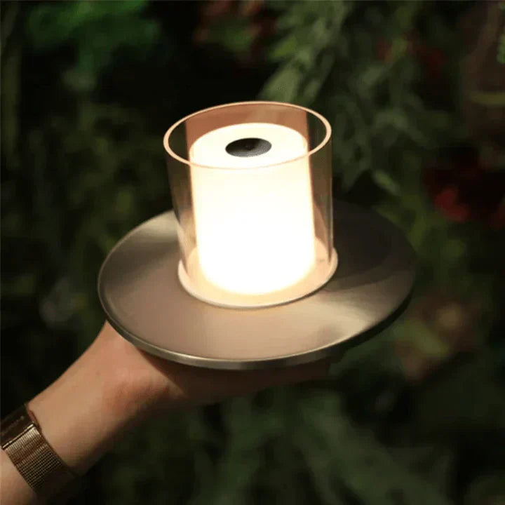 GlowLuxe LED Bordlampe – Elegant Lampe til Stemningsbelysning