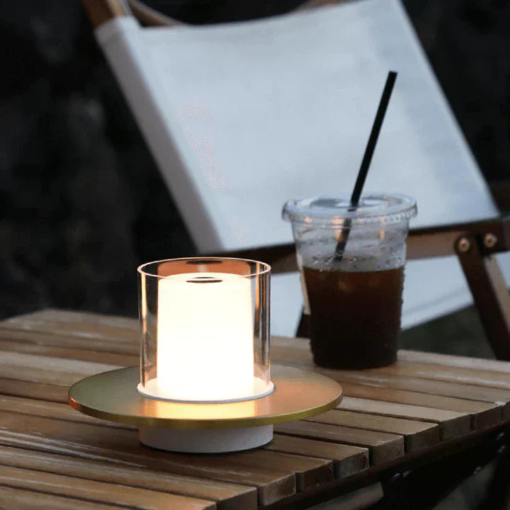 GlowLuxe LED Bordlampe – Elegant Lampe til Stemningsbelysning