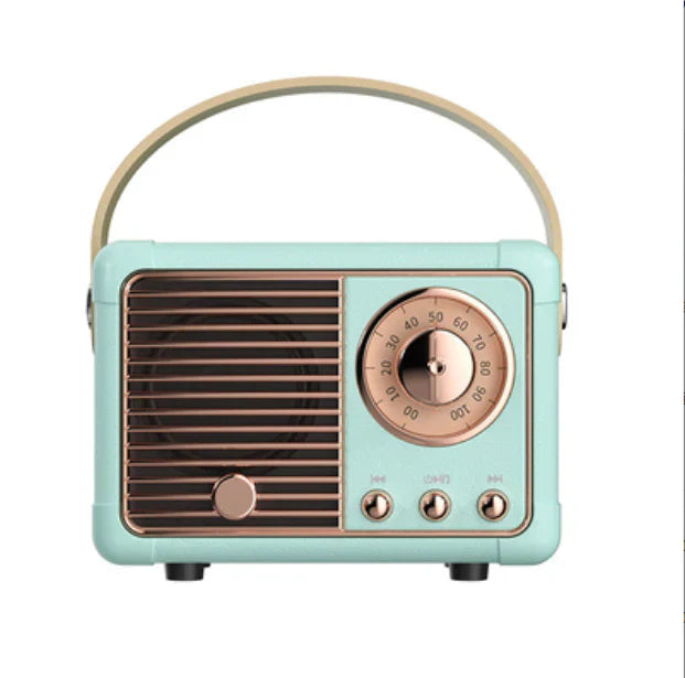 RetroSound Bluetooth Højttaler | Elegant og kraftfuld lyd i kompakt design