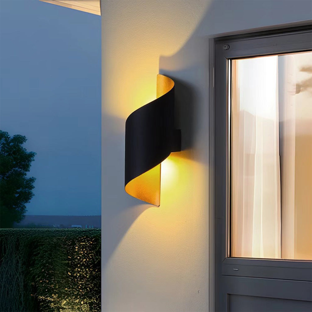 Moderne LED Væglampe i Vandtæt Aluminium Design