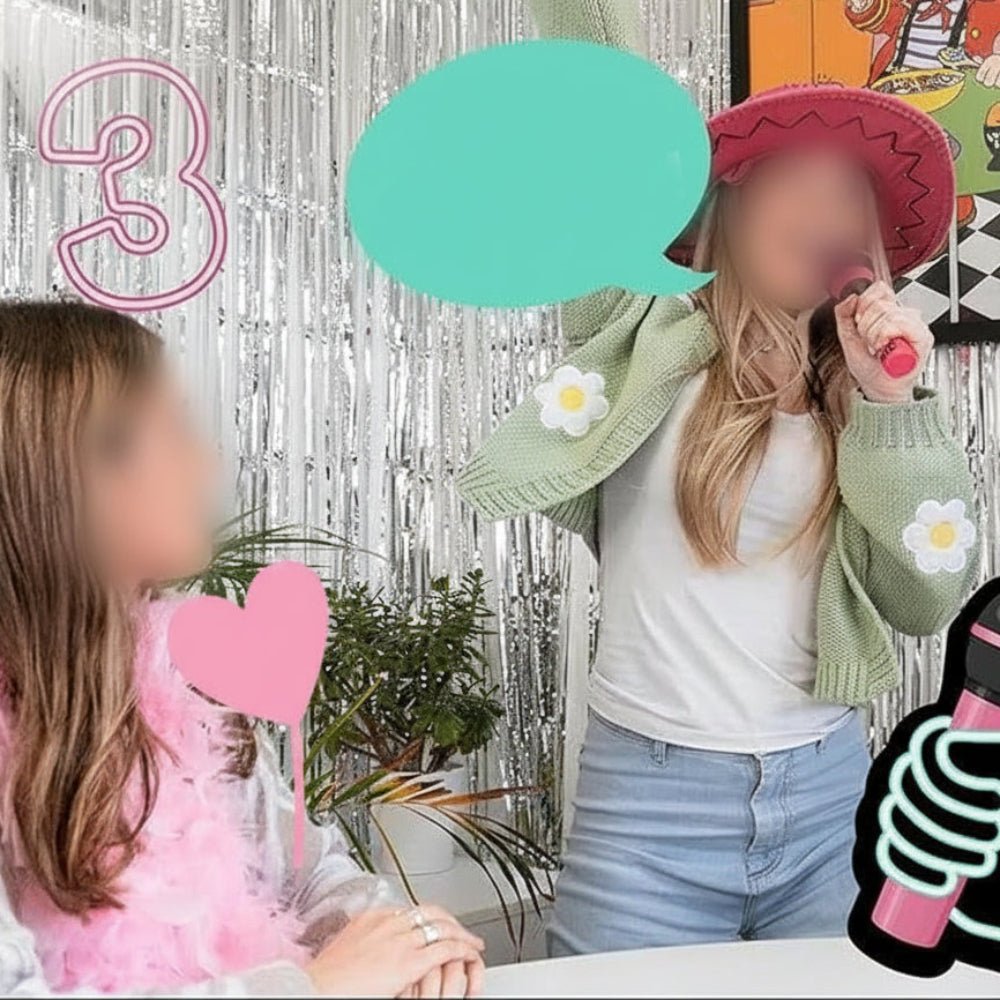 Karaoke Kortspil til Festlige Sammenkomster med Skum Mikrofon