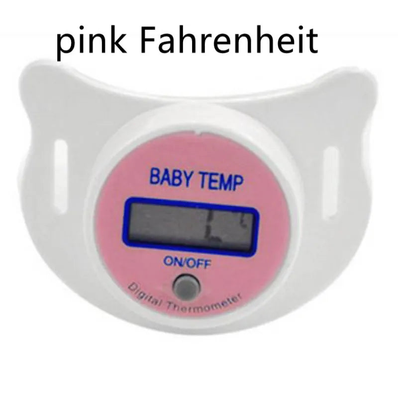 Digital babytemperaturmätare i nappform