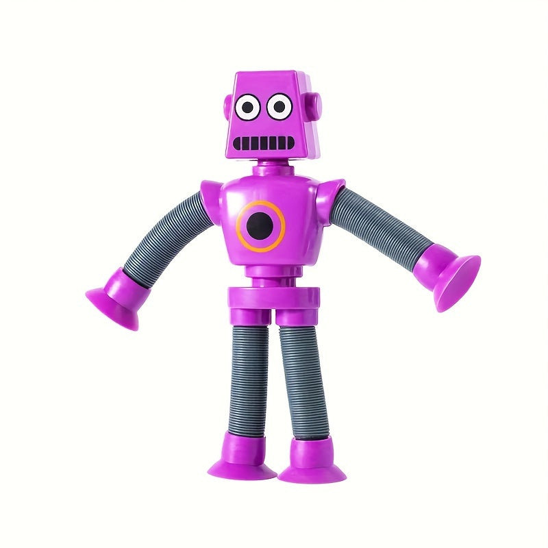 Interaktiv Robot Legetøj til Børn med Sugekop og Pop Tube