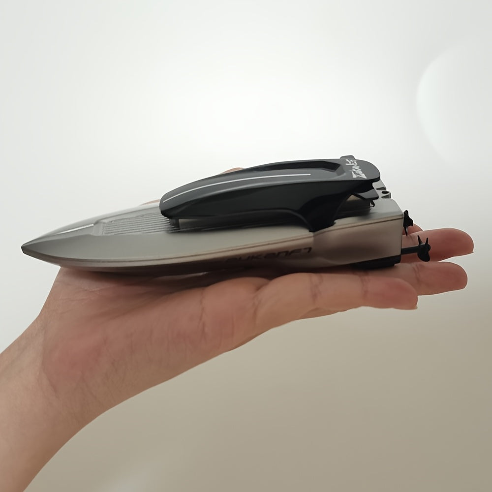 Mini Vandbåd med Fjernbetjening og LED-Belysning