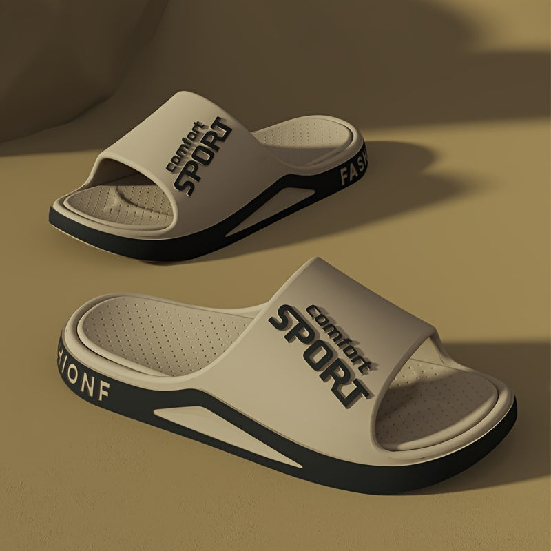 Letvægts unisex sportssandaler med komfortabelt slip-on design
